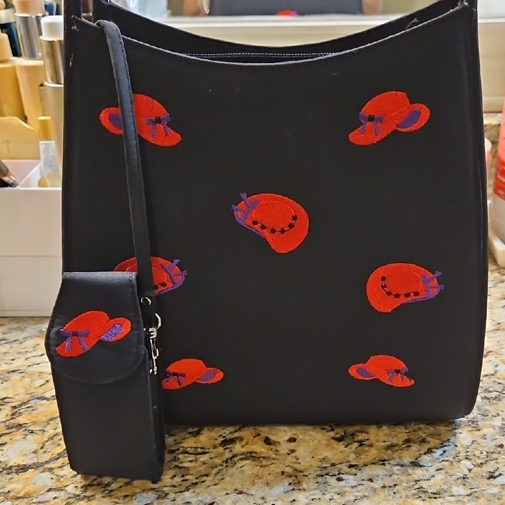 RED HAT SOCIETY Black and Red Women's Bag Set